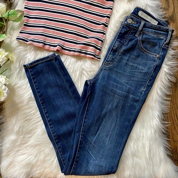 Pilcro & The Letterpress High Rise Skinny Jean - Picture 11 of 12